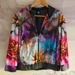 W by Worth floral hoodie